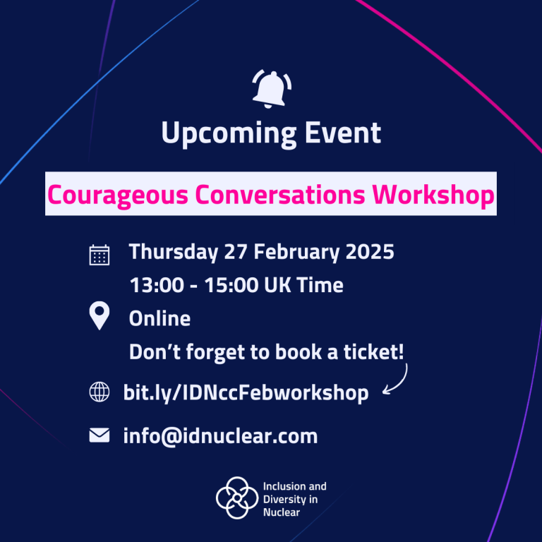 Courageous Conversations Workshop Thursday 27 February 2025, 13:00 - 15:00 UK Time.